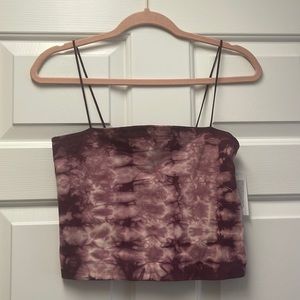 NWT American Eagle tie dye cropped tank